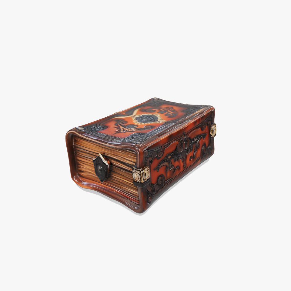 Ornate Antique Book Model Pack for Interactive Environments